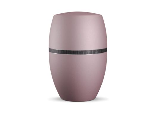 Infinity Veta, velvet Rosé, schwarz gebürstetes Dekor