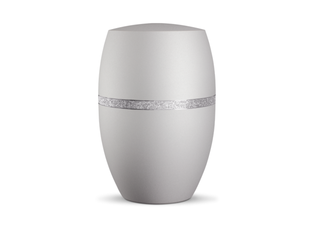 Infinity Glamour Silber, velvet Silbergrau, Silber glitzerndes Dekor Infinity Glamour Silber, velvet Silbergrau, Silber glitzerndes Dekor