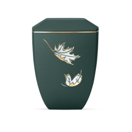 Edition Facette, Velvet Petrol, Blätter, biol. abbaub.