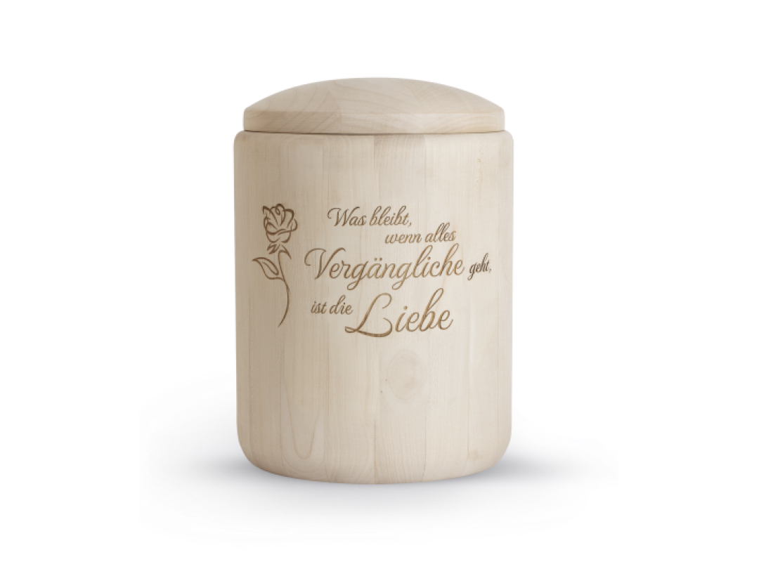 Edition Vivre, Oberfläche unbehandelt, Lasergravur Text 2 Edition Vivre, Oberfläche unbehandelt, Lasergravur Text 2