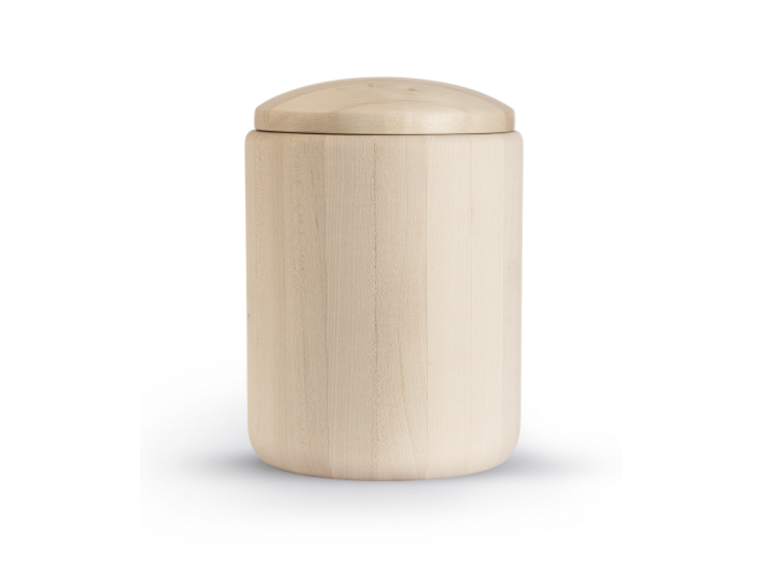 Edition Vivre, Ahornurne zum Bemalen, Acrylmalset, Pinsel Edition Vivre, Ahornurne zum Bemalen, Acrylmalset, Pinsel