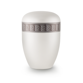 Edition Antiqua, perlmutt, Dekor Mäander, biol. abbaub.