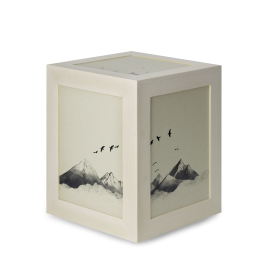 Edition Arca, Lindenholz, Papyrusmotive, Vogelzug Edition Arca, Lindenholz, Papyrusmotive, Vogelzug