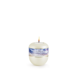 Edition Poesie, perlmutt champagner - Gedenklicht, Wolken, Herr, deine Güte… Edition Poesie, perlmutt champagner - Gedenklicht, Wolken, Herr, deine Güte…