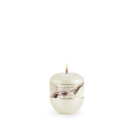 Edition Poesie, perlmutt champagner - Gedenklicht, Michelangelo, Wenn wir das Leben… Edition Poesie, perlmutt champagner - Gedenklicht, Michelangelo, Wenn wir das Leben…