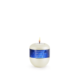 Edition Poesie, perlmutt champagner - Gedenklicht, Sternenhimmel, Du warst mit uns… Edition Poesie, perlmutt champagner - Gedenklicht, Sternenhimmel, Du warst mit uns…