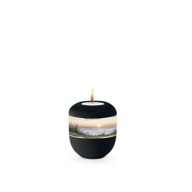 Edition Mare, Samton schwarz, Dünen, Porzellan