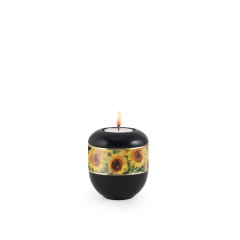 Edition 360°, schwarz - Gedenklicht, Sonnenblumen