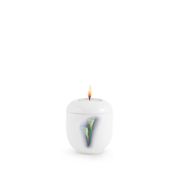 Edition Fleur, weiß - Gedenklicht, Calla