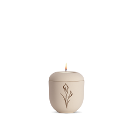 Edition Classique, creme, Calla, Gedenklicht