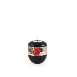 Edition 1, Porzellan, Klavierlack schwarz, Rose Edition 1, Porzellan, Klavierlack schwarz, Rose