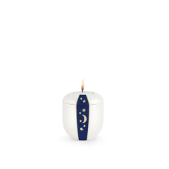 Edition D'artiste, Perlmutt, Mond und Sterne/ Könisgblau, Gedenklicht