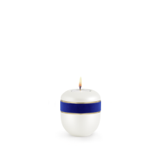 Edition D'artiste, Perlmutt, Dekor Königsblau, Gedenklicht