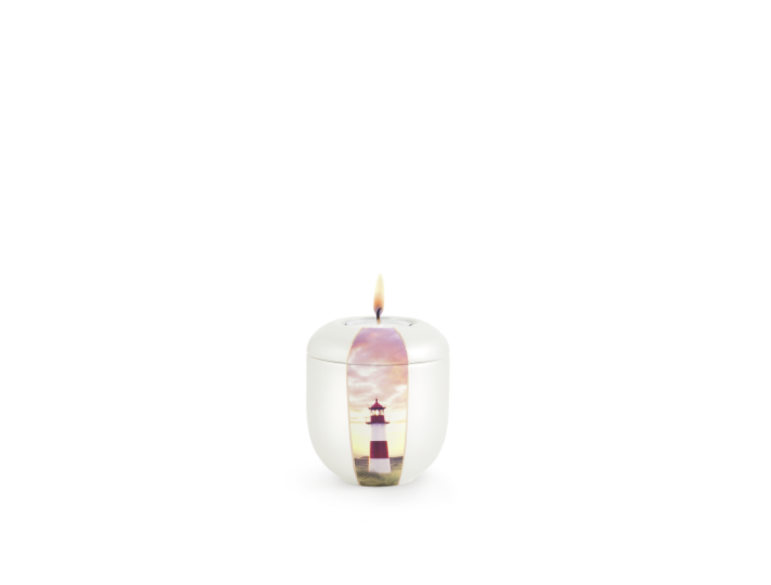 Edition Natura, Perlmutt, Leuchtturm, Gedenklicht Edition Natura, Perlmutt, Leuchtturm, Gedenklicht