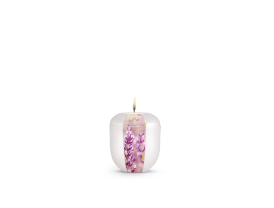 Edition Natura, Perlmutt, Lavendel, Gedenklicht