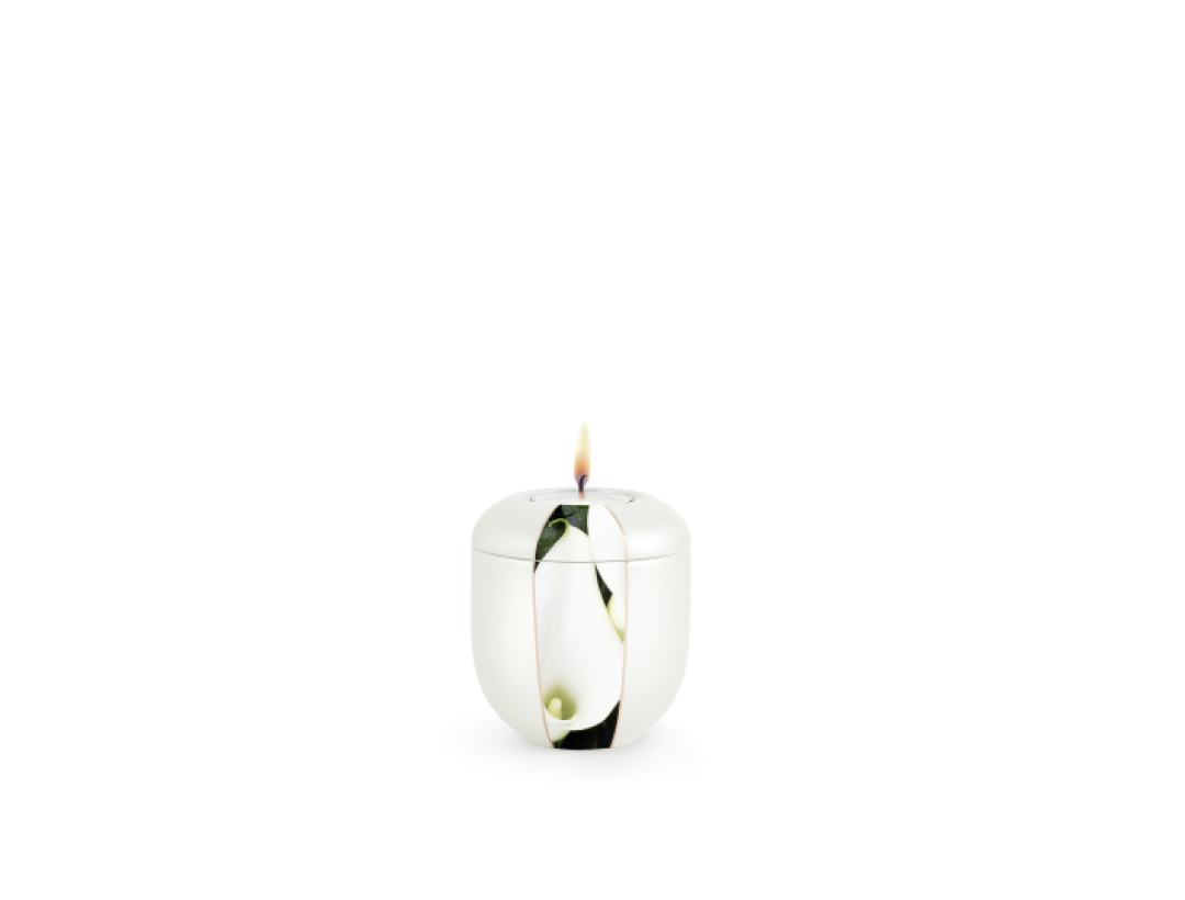 Edition Natura, Perlmutt, Calla, Gedenklicht Edition Natura, Perlmutt, Calla, Gedenklicht