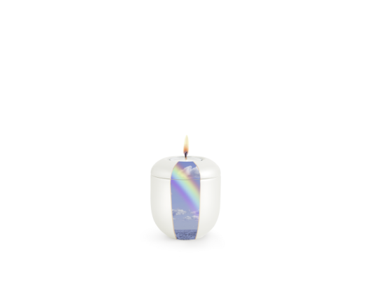 Edition Natura, Perlmutt, Regenbogen, Gedenklicht