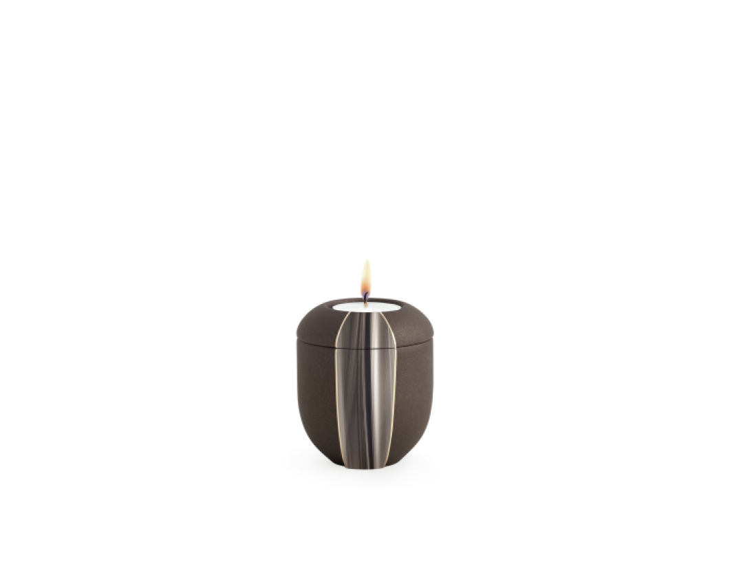 Edition Cascade, Samtton Siena, Wellen, Gedenklicht Edition Cascade, Samtton Siena, Wellen, Gedenklicht