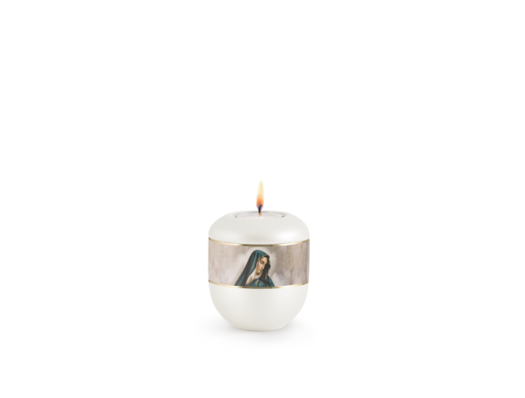 Edition 360°, perlmutt - Gedenklicht, Mutter Gottes Edition 360°, perlmutt - Gedenklicht, Mutter Gottes