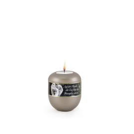 Edition Poesie, perlmutt fumé - Gedenklicht, Engel, Auf den Flügeln… Edition Poesie, perlmutt fumé - Gedenklicht, Engel, Auf den Flügeln…