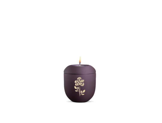 Edition Facette, Velvet Berry, Rose, Gedenklicht