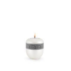 Edition Antiqua, perlmutt - Gedenklicht, Dekor Baumkrone