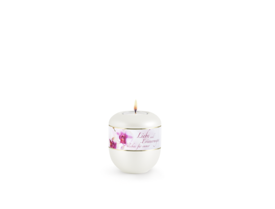 Edition Poesie, perlmutt - Gedenklicht, Orchidee, Liebe und Erinnerungen…