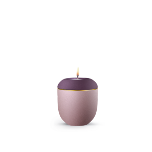Edition Blomera, Berry/Rosé, Goldband, Gedenklicht