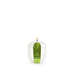 Edition Natura, Perlmutt, Wassertropfen, Gedenklicht