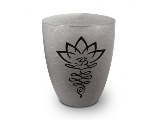 Genesis Gravur Lotusblüte Silber