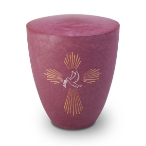 Genesis Gravur Taube und Kreuz Magnolie