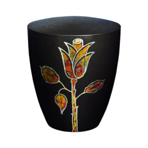 Genesis Schwarz mit Design Rose