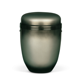 Stahlurne, Grau patiniert