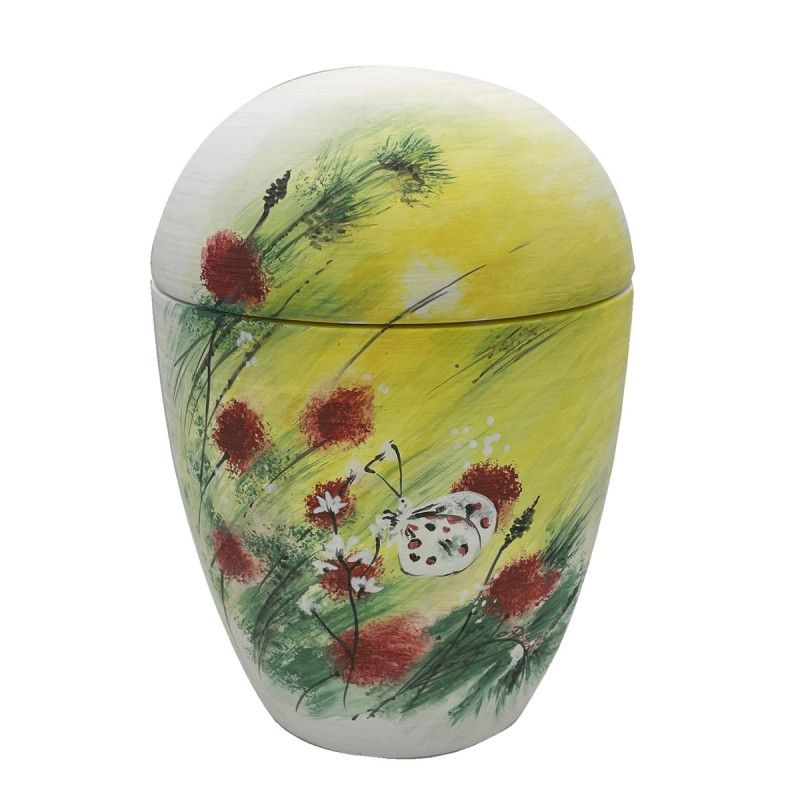 Schmetterling auf Blumenwiese (Memoria)