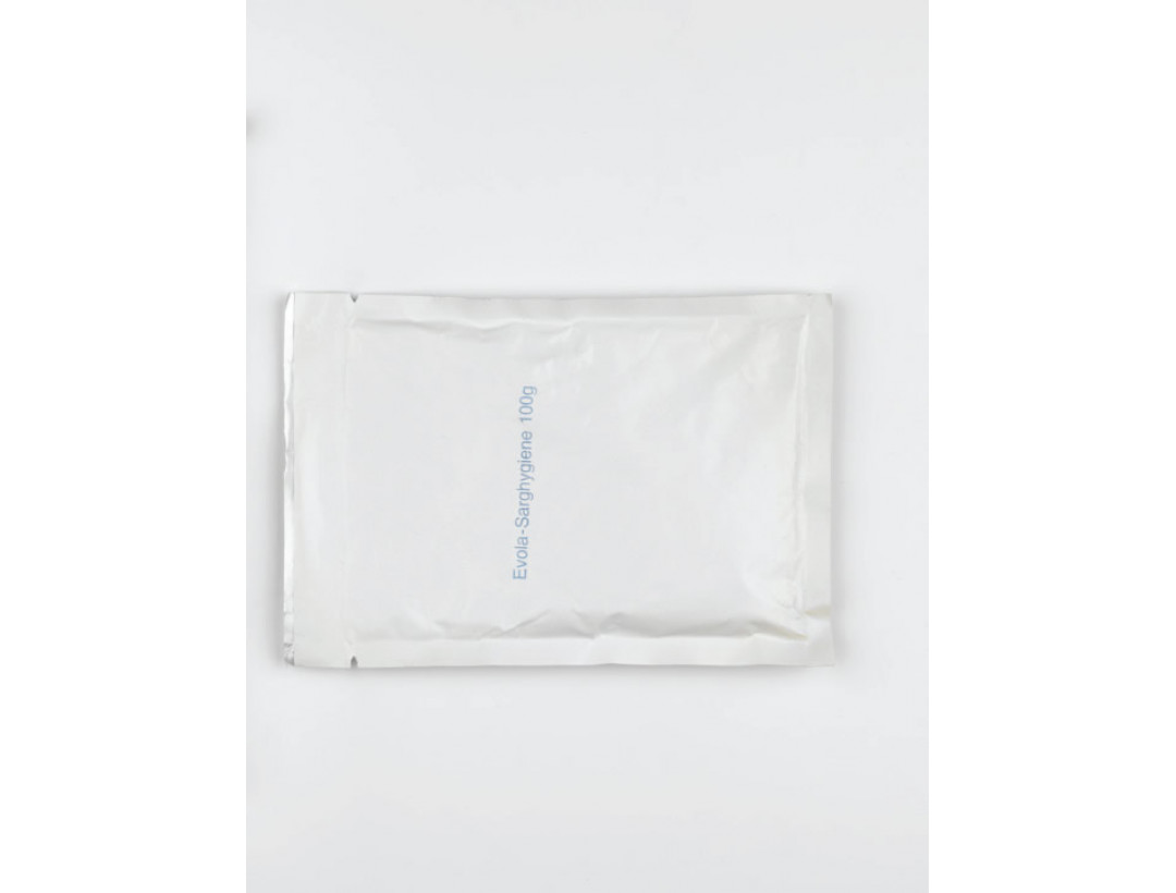 Evola, Sargdesinfikation