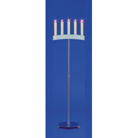 Leuchter, 5-lichtig, höhenverstellbar  Leuchter, 5-lichtig, höhenverstellbar