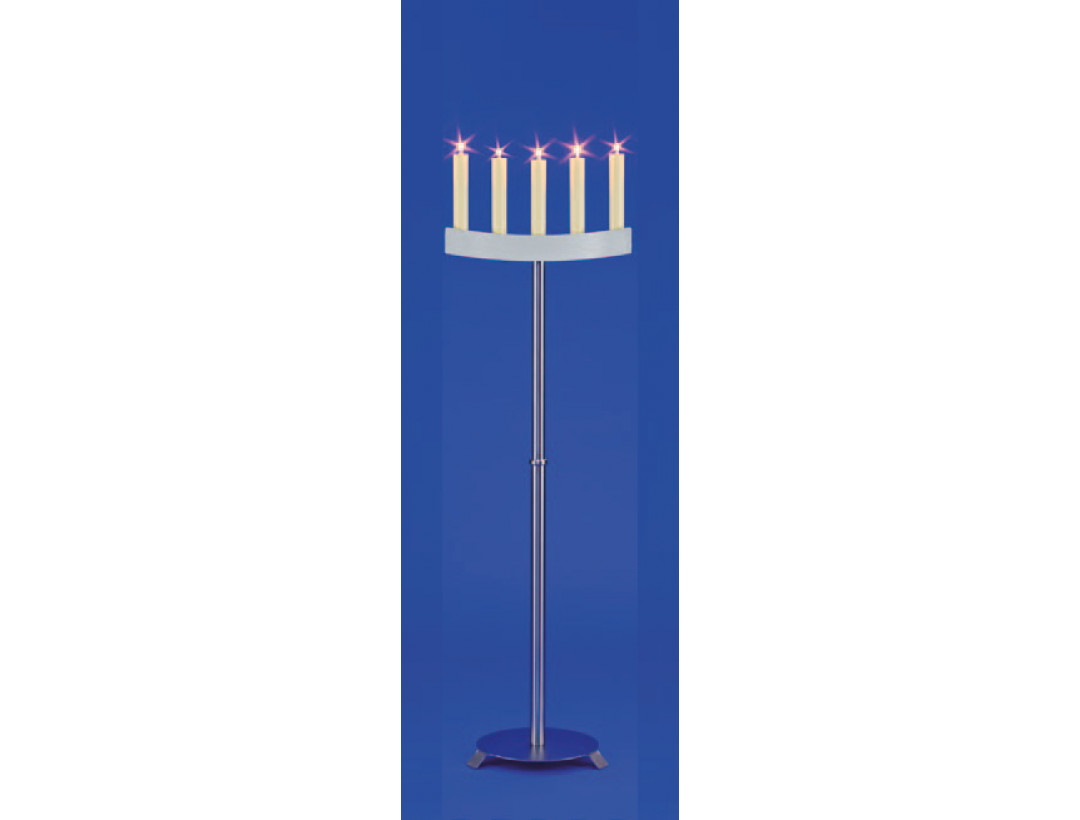 Leuchter, 5-lichtig, höhenverstellbar 