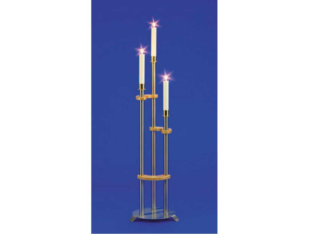 Leuchter, 3-lichtig, rechts Leuchter, 3-lichtig, rechts