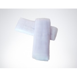 Dekostoffe Organza - Weiß