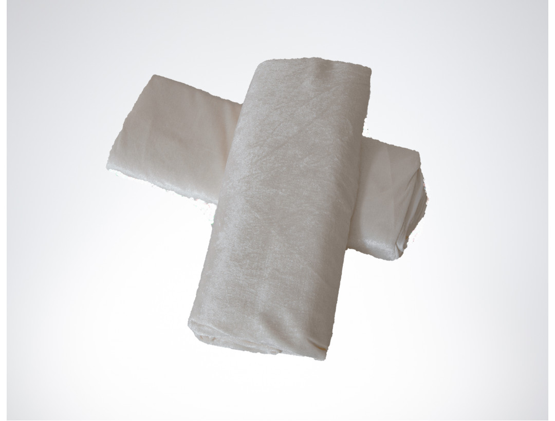 Dekostoffe Pannesamt - Cremé