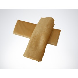 Dekostoffe Pannesamt - Gold