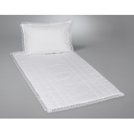 Linon, Mischwatte mit Spitze