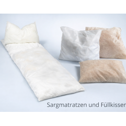 Sargmatratzen, Füllkissen und Fußpolster (10)