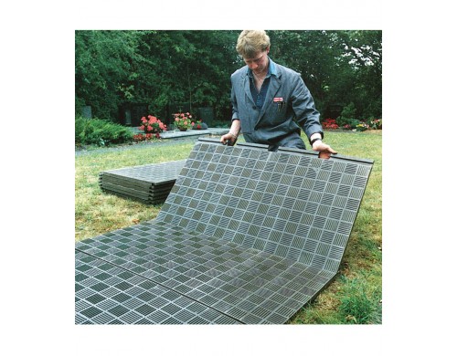 Bodenplatte aus PE-Recycling-Kunststoff Bodenplatte aus PE-Recycling-Kunststoff