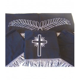 Behang für Katafalk- und Zellenbahrwagen Behang für Katafalk- und Zellenbahrwagen