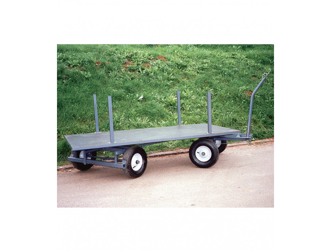 Spezial-Transportwagen mit 2-Achs-Lenkung  Spezial-Transportwagen mit 2-Achs-Lenkung