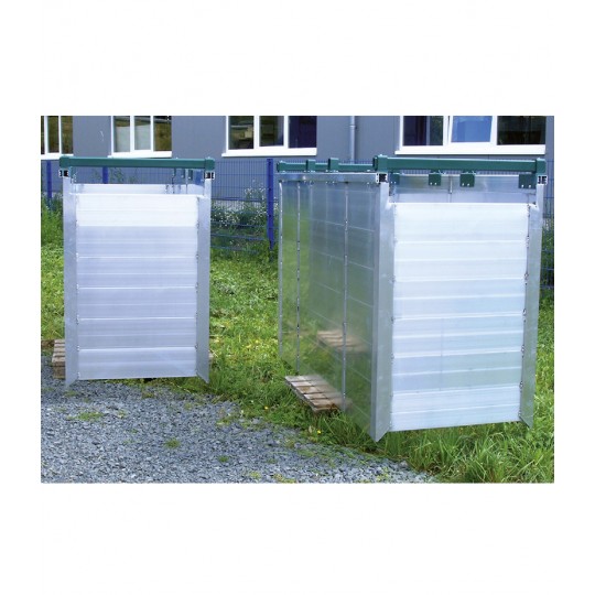 "ALU-Kompakt", rundum geschlossen, Schalkasten