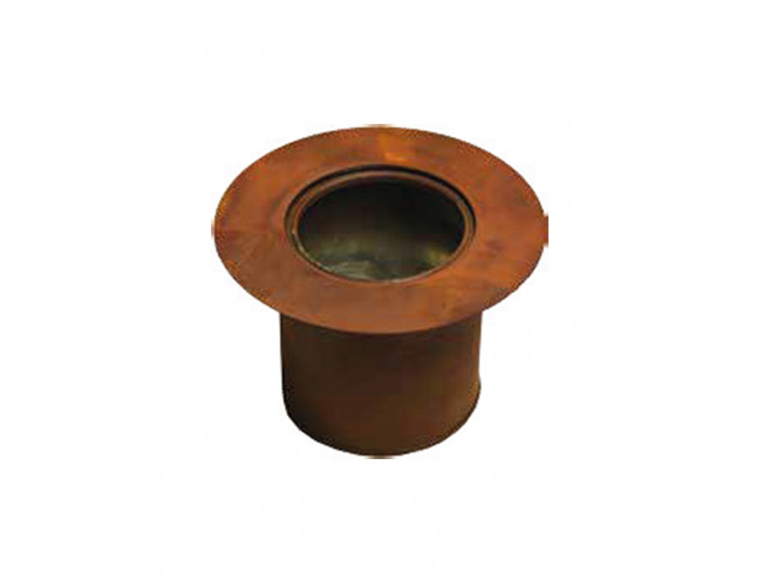 Brenndose mit Auflagering 