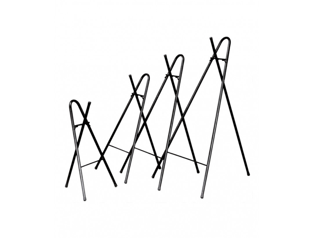 Kranzständer aus gebogenem Rundrohr