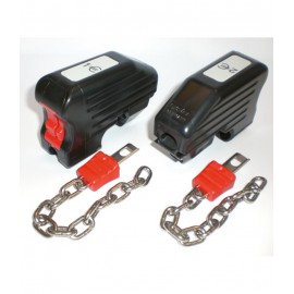 Ersatzschloss mit Kette für Münzschloss 